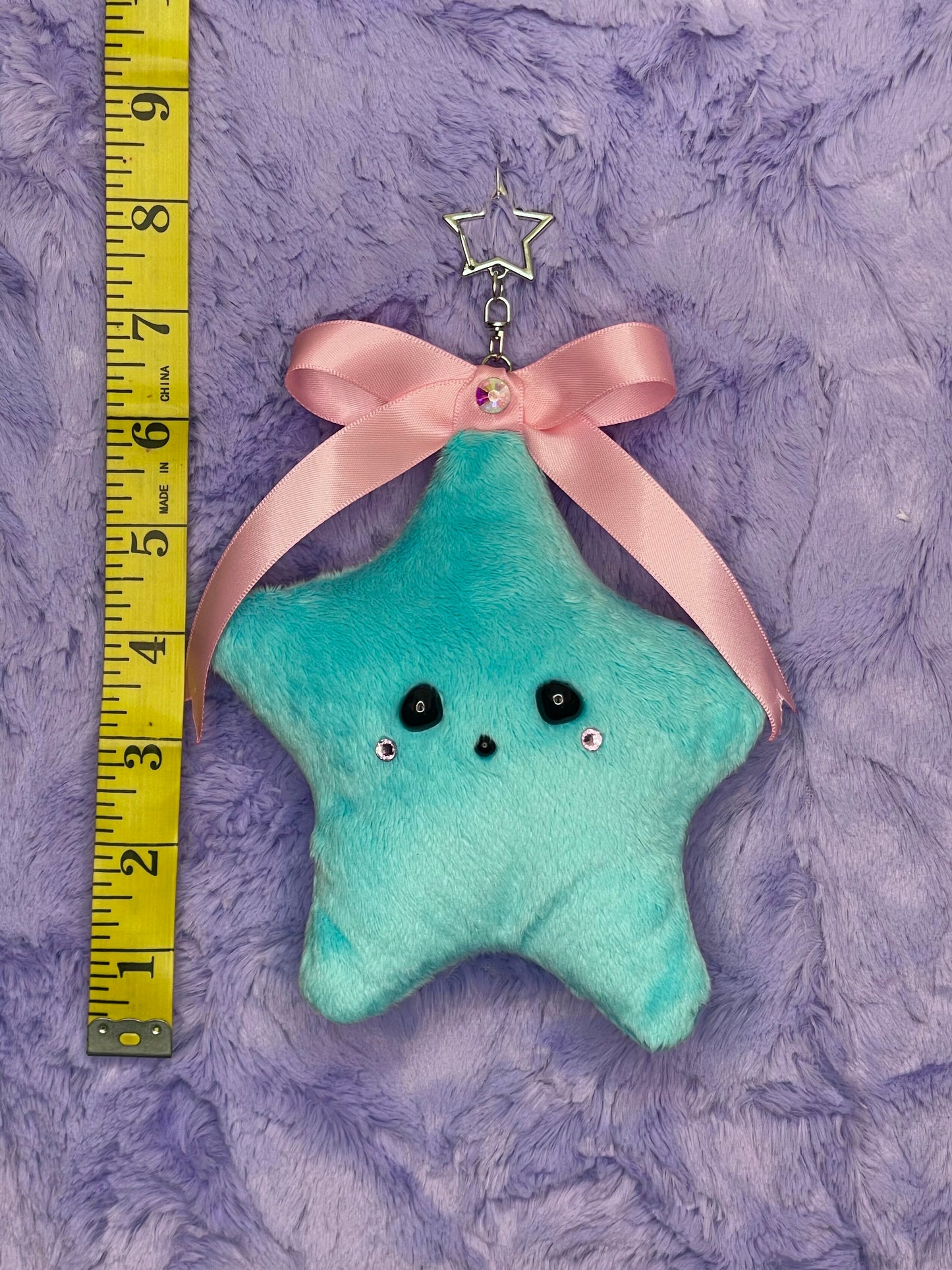 CutieStar, Handmade Plushie Bag Charm *LIMITED EDITION*