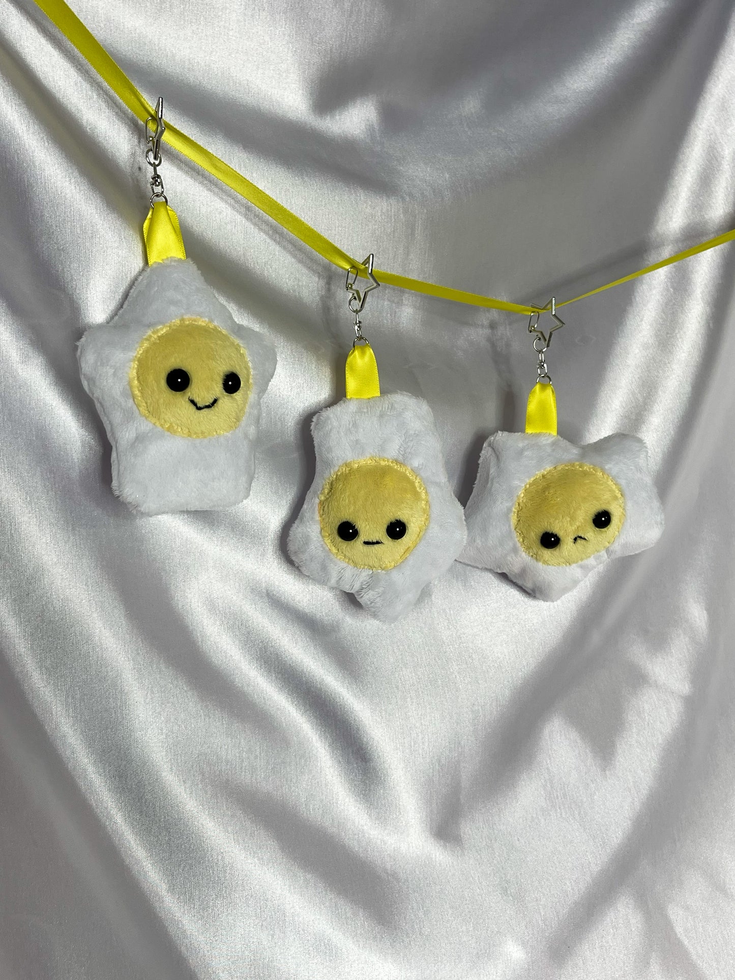 Egg, Handmade Plushie Bag Charm