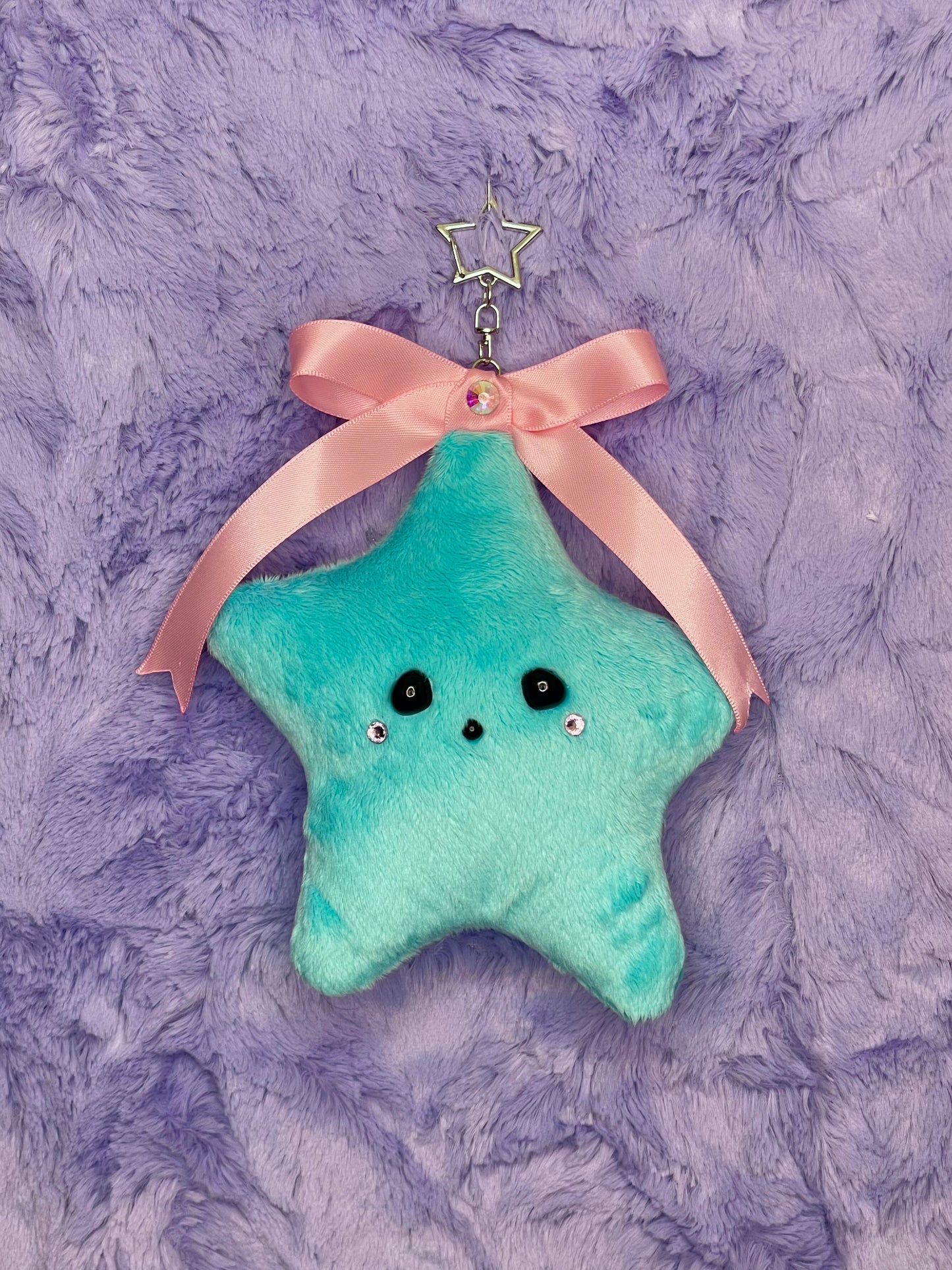 CutieStar, Handmade Plushie Bag Charm *LIMITED EDITION*