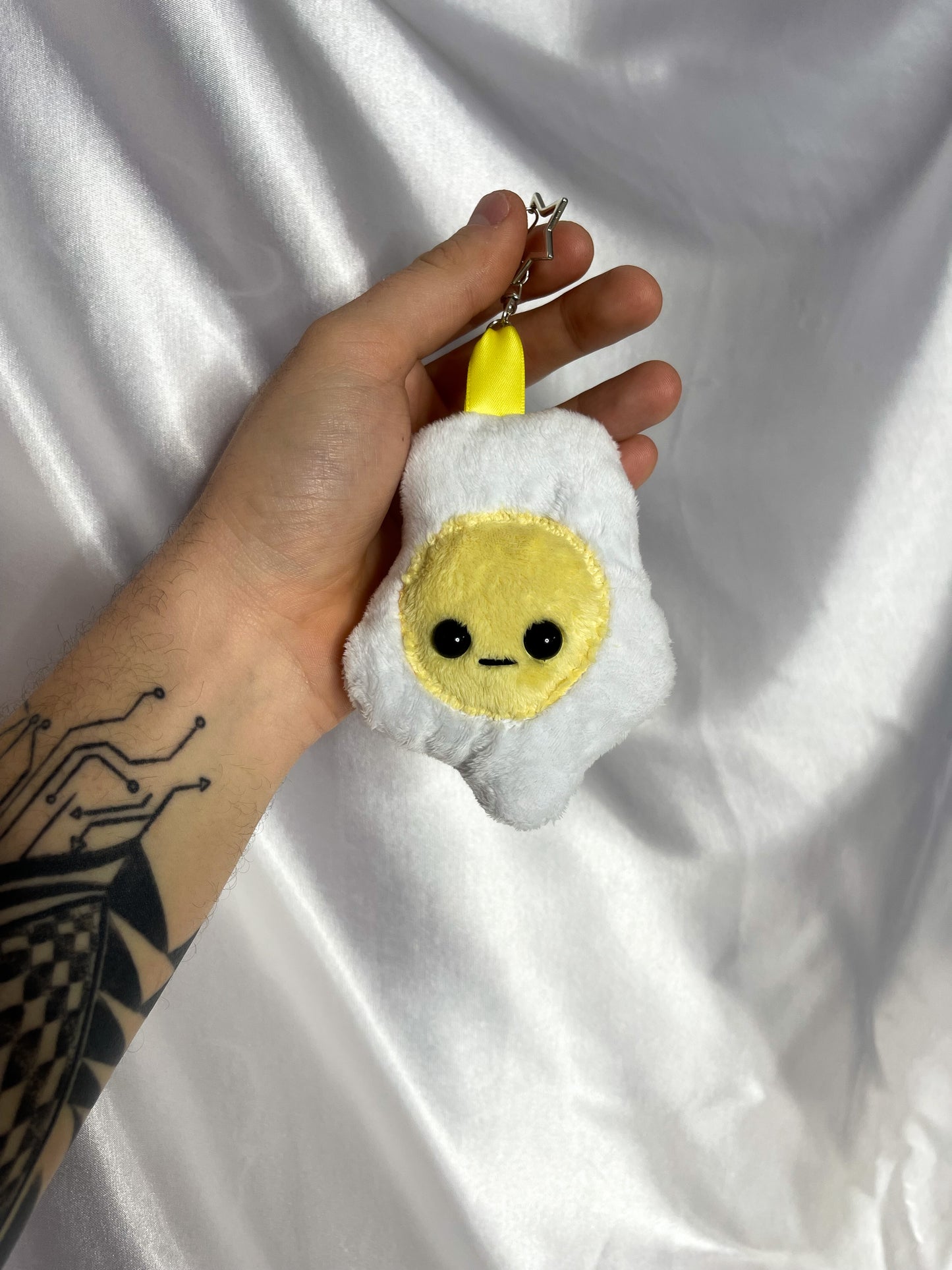 Egg, Handmade Plushie Bag Charm