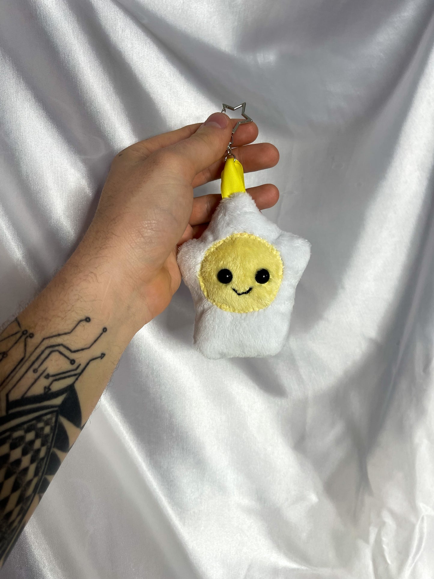 Egg, Handmade Plushie Bag Charm